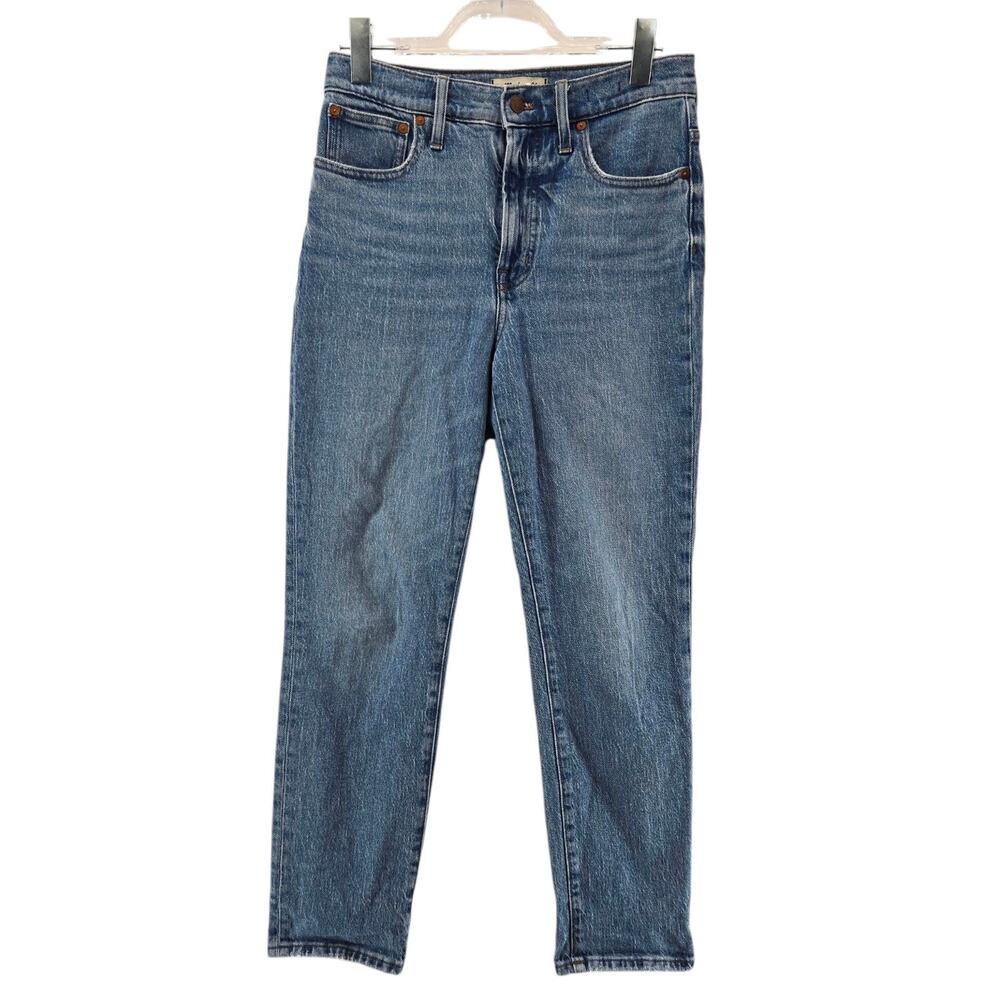 Madewell Perfect Vintage Jeans‎ Womens 27 High Rise Straight Leg Crop Normcore